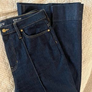 J.crew wide leg trouser jeans